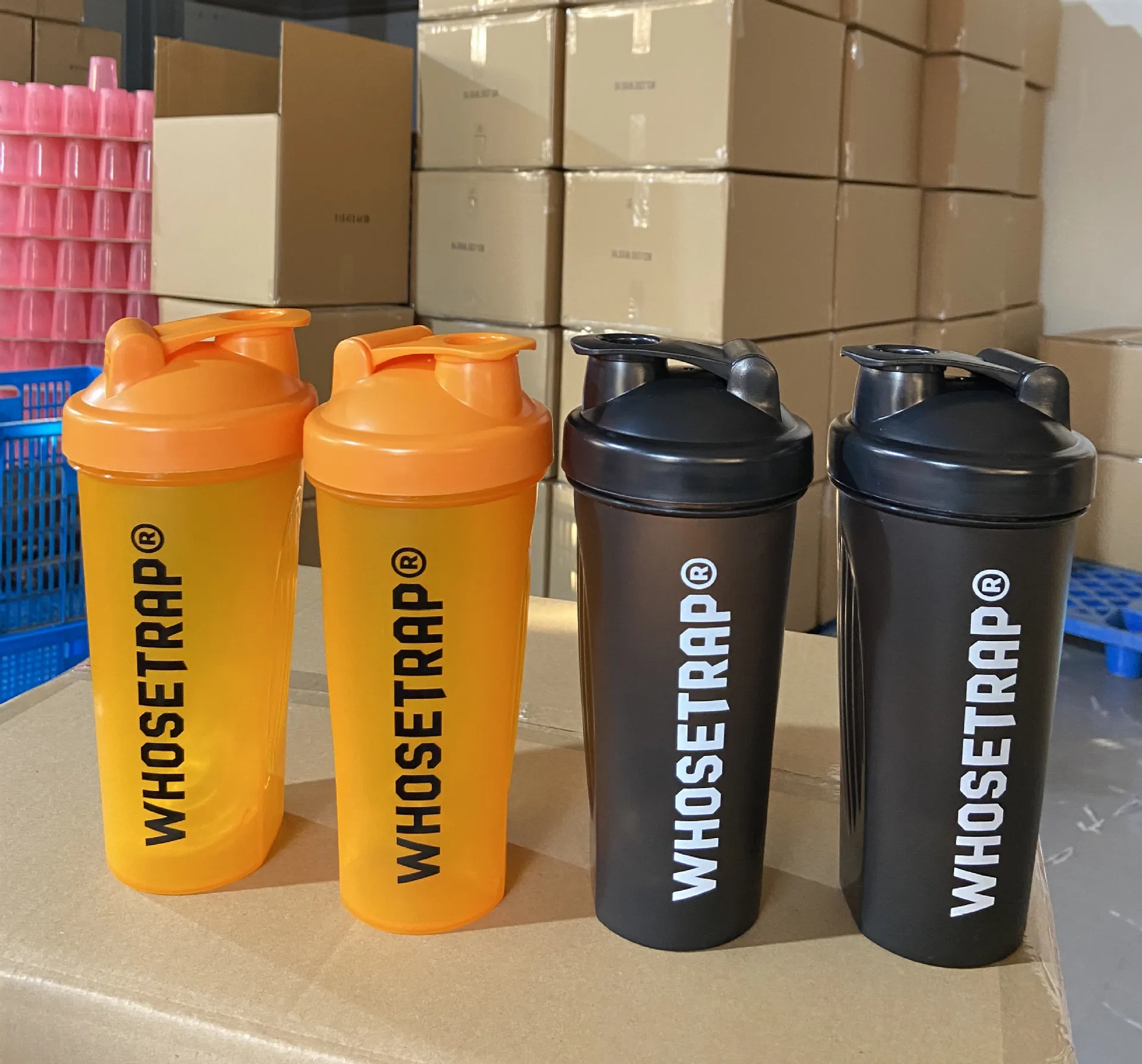 Source Wholesale Shaker Cup Personalized Custom Logo Protein Sport Plastic Cup  Shaker Bottle on m.