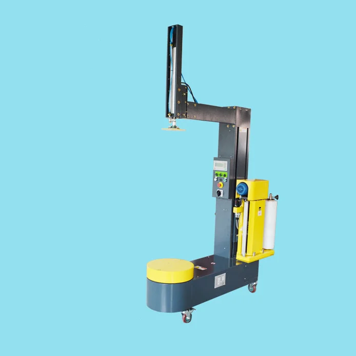 PLC Programmable Convenient Control Packaging Effect Good up Down Lift Winding Packaging Machine