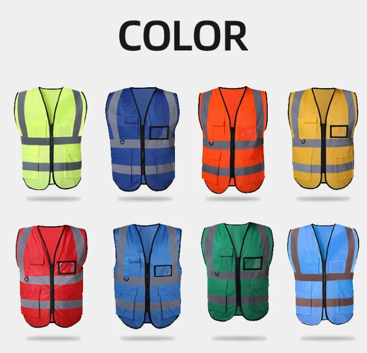 Reflective Clothes Construction Safety Vest Sanitation Traffic