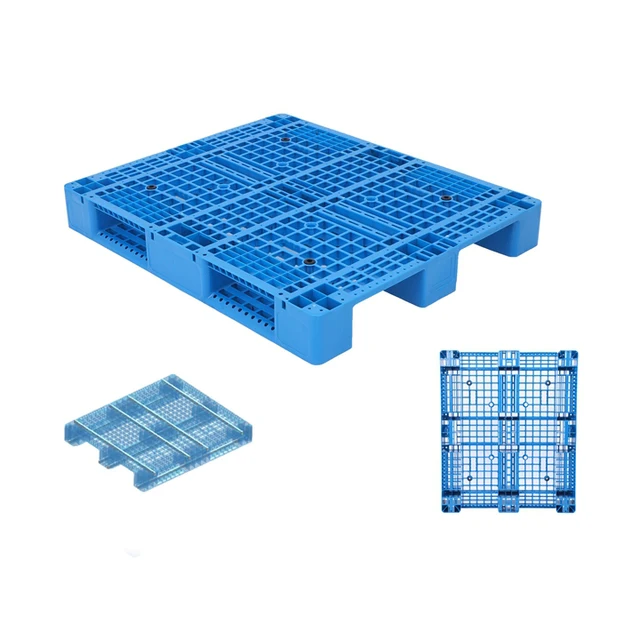 Warehouse Reusable Plastic Pallet Price 4 Way Entry Type Recycled Pallets Pallet For Racking System