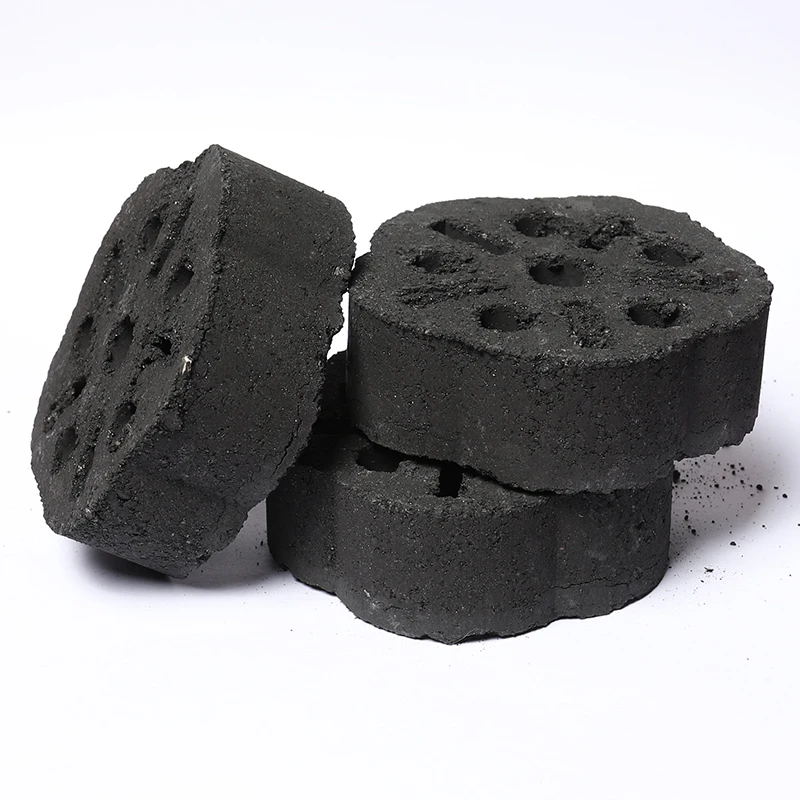Fast burning carbon portable honeycomb plum blossom bbq charcoal