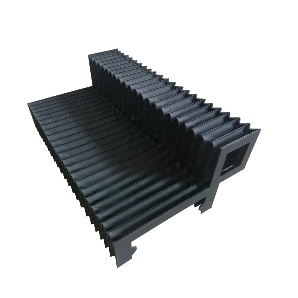 CNC Machine Accordion Rubber Dust Cover X Y Z Axis Bellow Covers