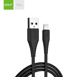 Гольф быстрой зарядки 2.4A летучей рыбы Quick Charge ПВХ сплав Тип C Micro IPX USB кабеля для передачи данных для мобильного телефона