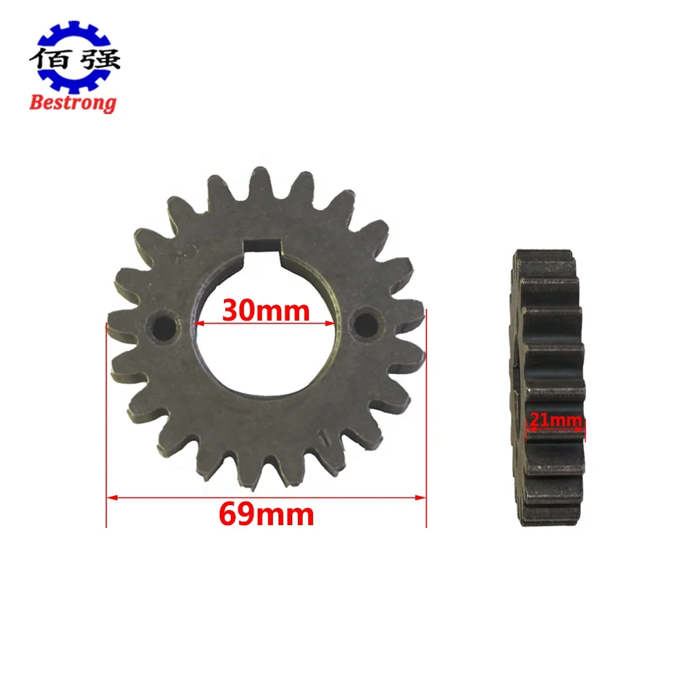 Jiangdong JD38 Single Cylinder Diesel Engine Gear Kit New Agricultural Machinery Spare Parts for Farm Tractors