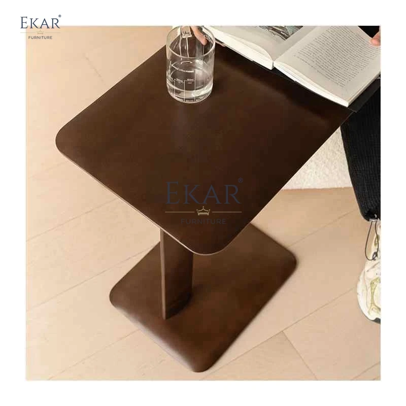 product modern corner coffee table with wood and metal frame for living room-63