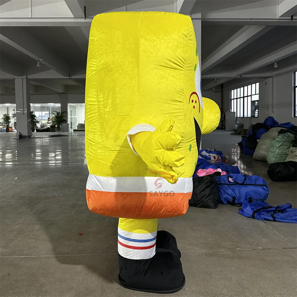 Wholesale Mascot Costume Cartoon Character Inflatable Patrick Star Sponge-Bob SquarePants Teddy Bear Panda Mascot Costumes Party