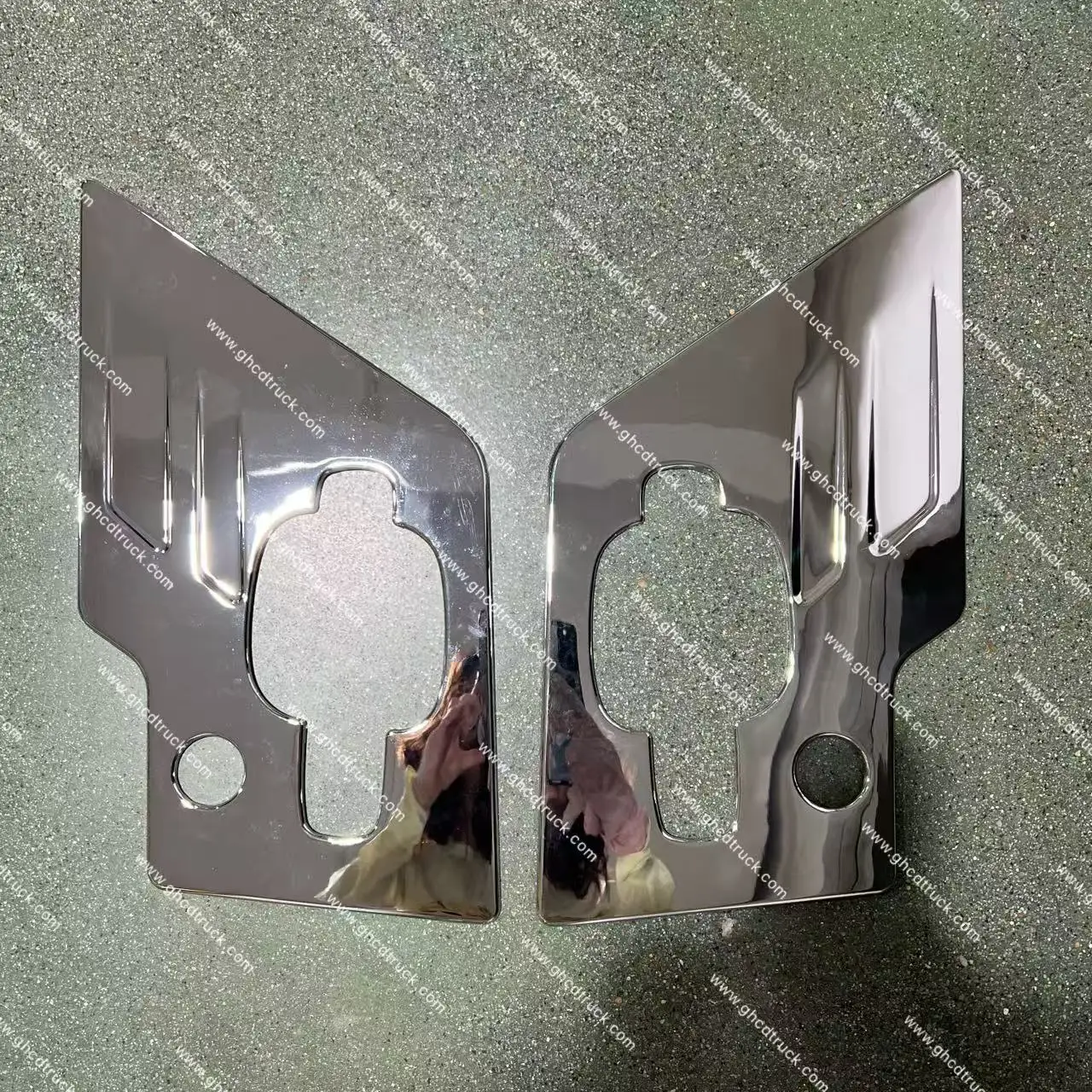 GHCD High Quality Chrome Handle Cover New Condition Plastic Targeted for JAPANESE TRUCK HINO MEGA 500/ISUZU/MITSUBISHI/NISSAN