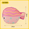 [Producto auténtico exclusivo] Pez globo rosa (papel arrugado de hierba gatera)