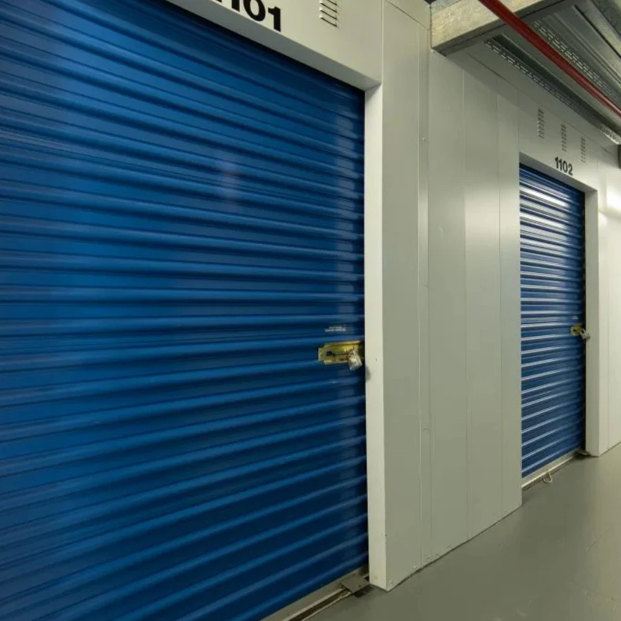 Self Storage Warehouse Manual Steel Panel Roll up Shutter Doors