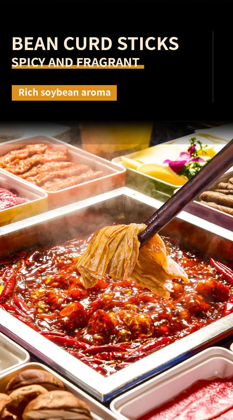 Protein Natural China High Quality Yuba Soy Dried Bean Curd Sticks Bean