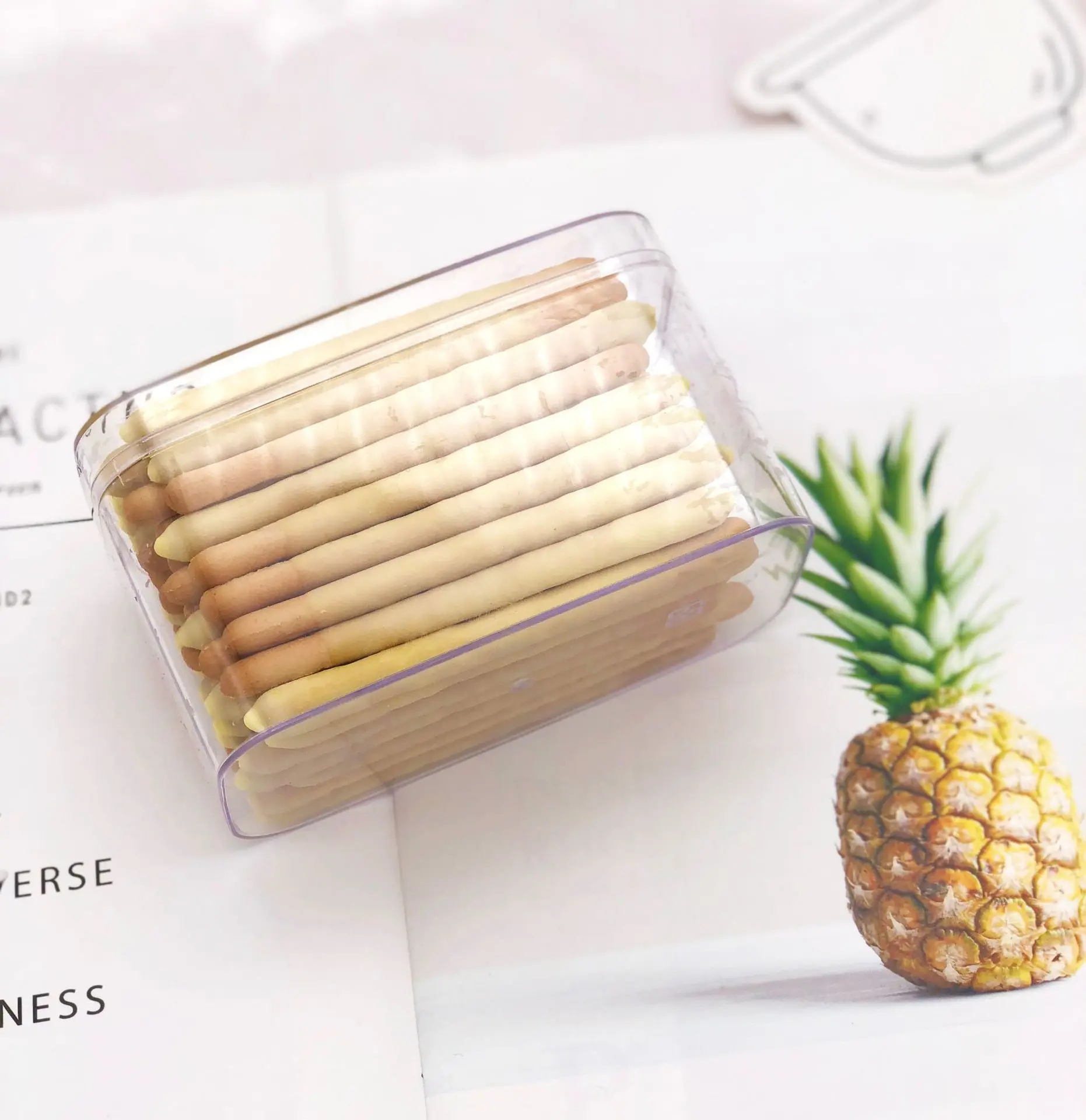 Wholesale plastic food storage transparent square PS plastic box for dessert cake packaging candy container