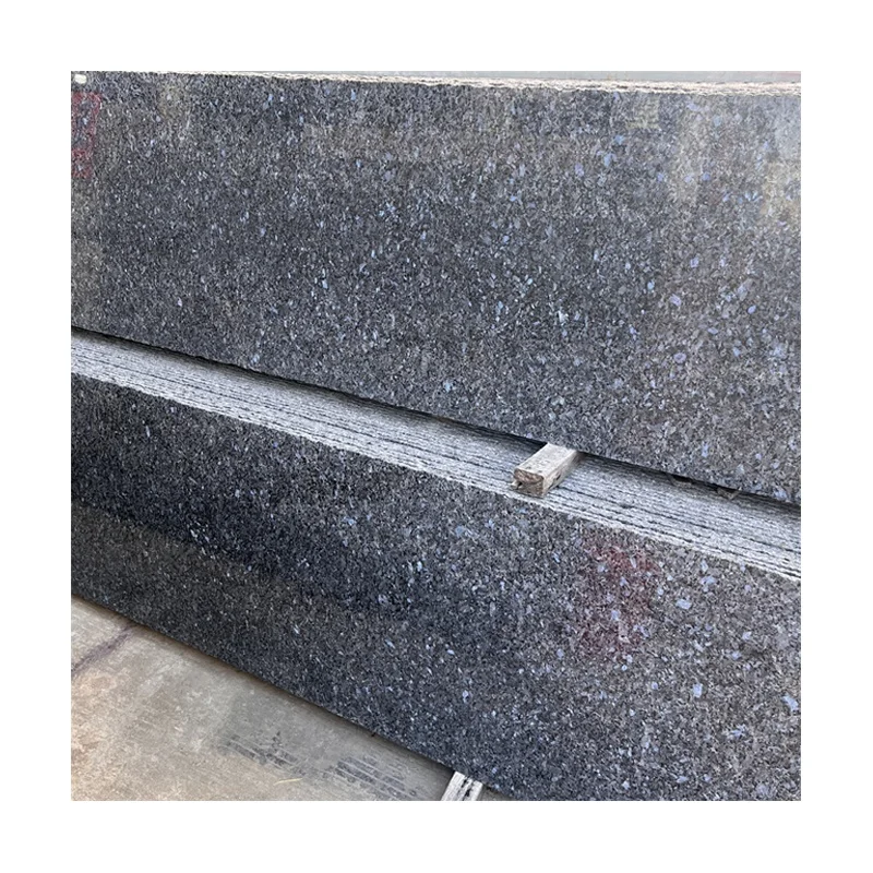 저렴한 가격의 블루 펄 화강암 소형 슬래브 — 바닥 및 벽 타일용, 외부 벽 클래딩 및 장식용 블루 화강암 타일