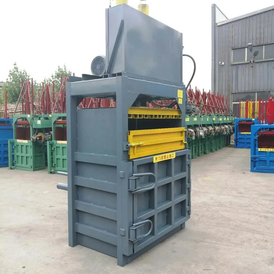 Hydraulic Vertical Compressing Machine/ Waste Paper Press Machine Cheap Price Mini Hay Baler/Cardboard