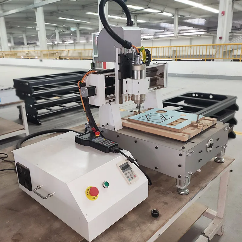Small Desktop 3d Cnc 4040 4060 Wood Router Portable Mini Cnc Router Machine