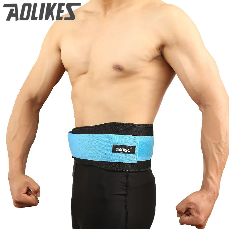 Спортивный пояс Aolikes для поддержки талии, тяжелой атлетики, фитнеса, тренажерного зала, спины, поддерживающий пояс, пояс для бодибилдинга, дома, тренажерного зала, фитнеса, тренировочный пояс