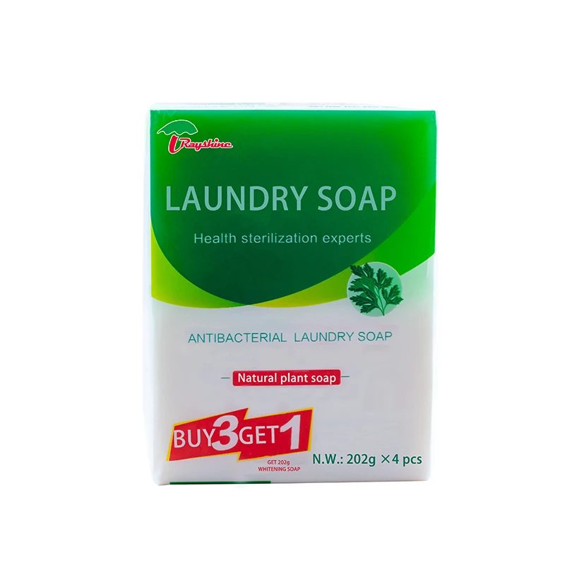 Rayshine Custom Clean Laundry Detergent Soap bar for Washing Clothes 108 G