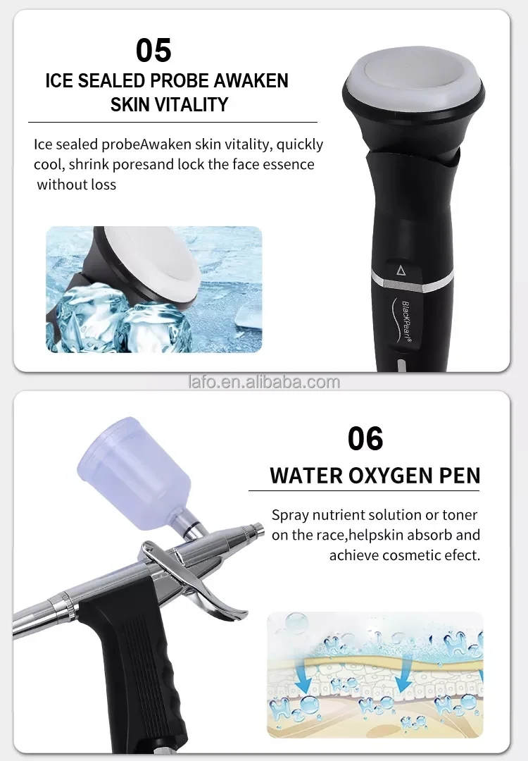 10 in 1 hydra dermabrasion water oxygen facial skin deep cleansing diamond microdermabrasion hydro wrinkle removal machi