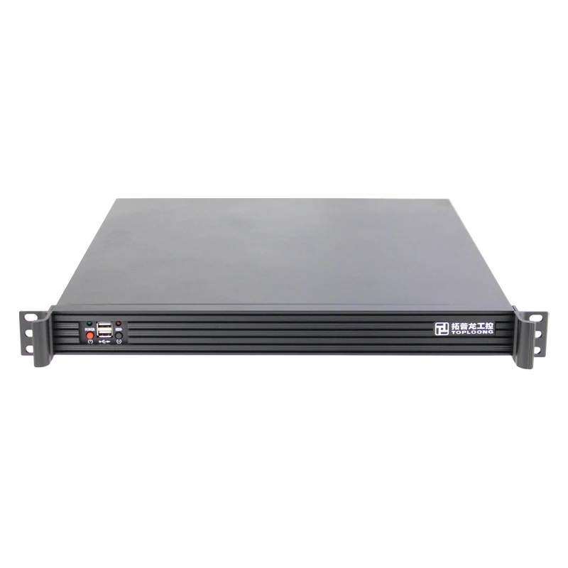 Security Monitoring 1U Desktop Pc 4 Hard Drive Bay Aluminum Server Case ...