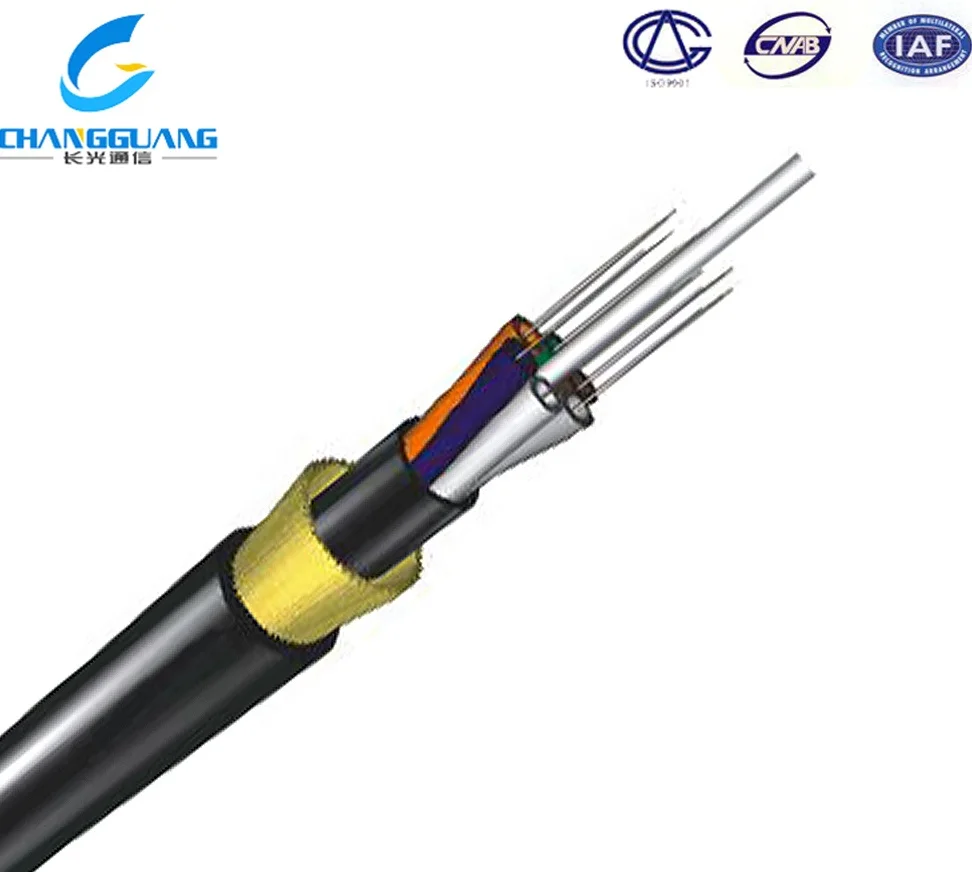 ADSS All dielectric Self supporting 200m span 48 core optic fiber cable