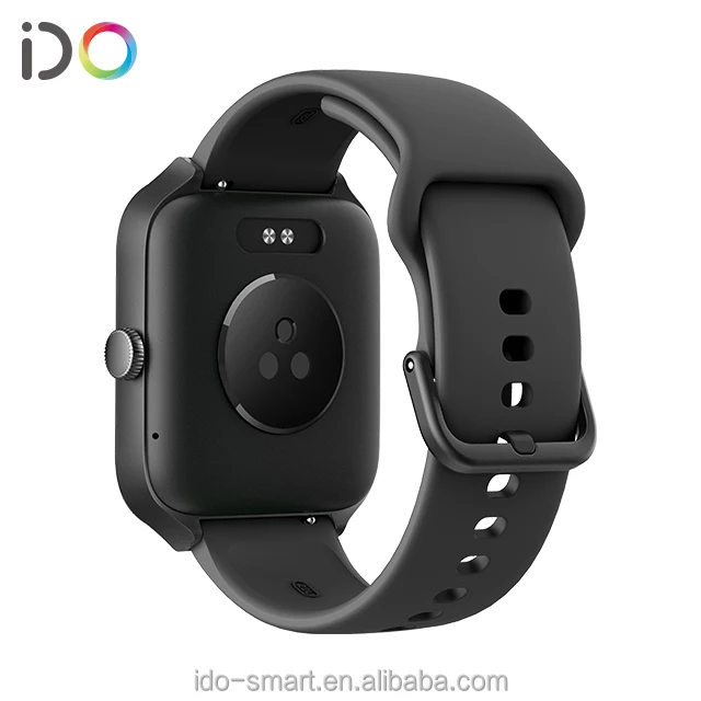 スマートウォッチ IP68 Waterproof Smart Watch with Heart Rate Monitor & Music