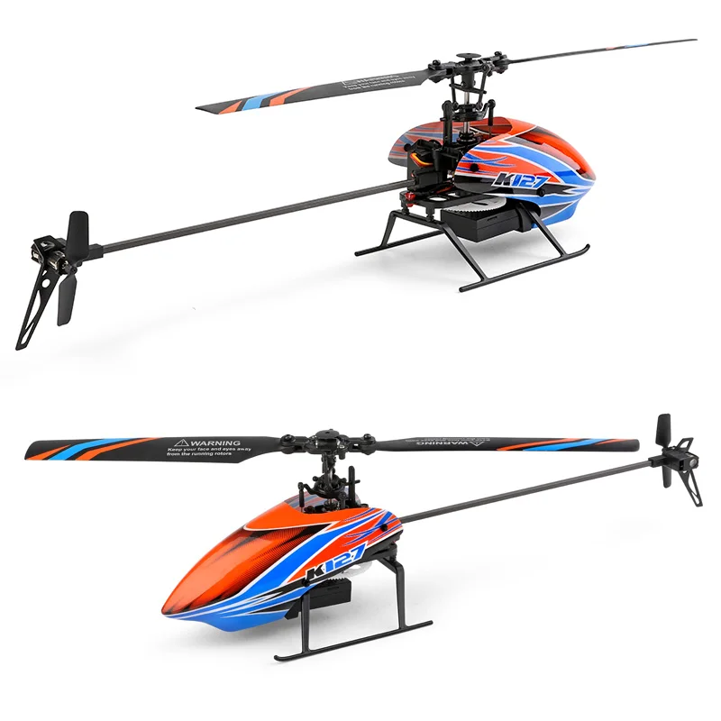 Techretroplay YUXIANG F07 UH-1D Helicóptero RC para adulto, escala 1/34 6CH 2.4G 6-Axis Gyro 3D/6G Helicóptero de control remoto sin escobillas Aeronave voladora, posicionamiento de flujo óptico - 1