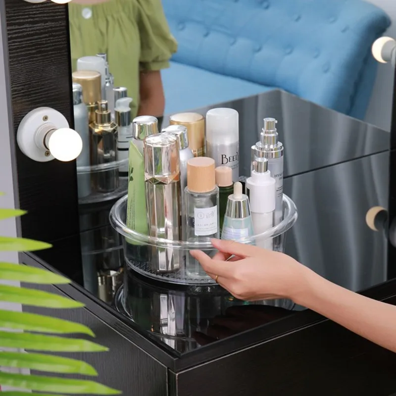 Подставка для приправ Lazy Susan, пластиковая вращающаяся полка для приправ и специй