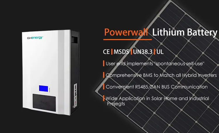 Wall Mounted Powerwall - 5kw to 10kw Home Solar Storage