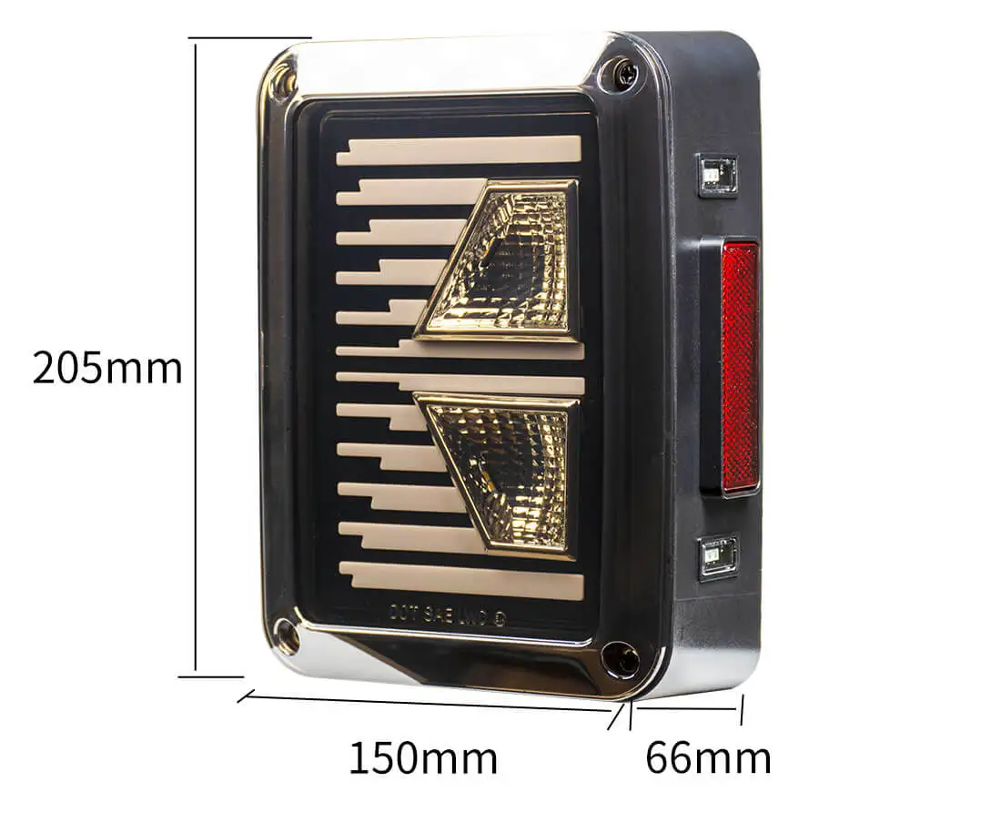 Aftermarket Led Tail Lights For Harley Davidson Assembly Lumen Led Tail