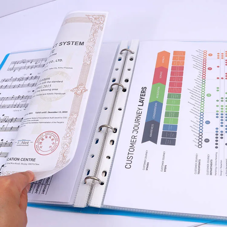 Foska Superior Protection and Writable Non-stick Ultra Lightweight Sheet Protectors with A4 FC Letter Size and Legal Size
