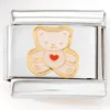 0008-oso blanco con ribete plateado
