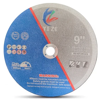 High quality 9 inch 230mm cutting disc cutting wheel disco de corte for metal