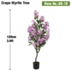 120cm(3.9ft) Purple Crape Myrtle Tree