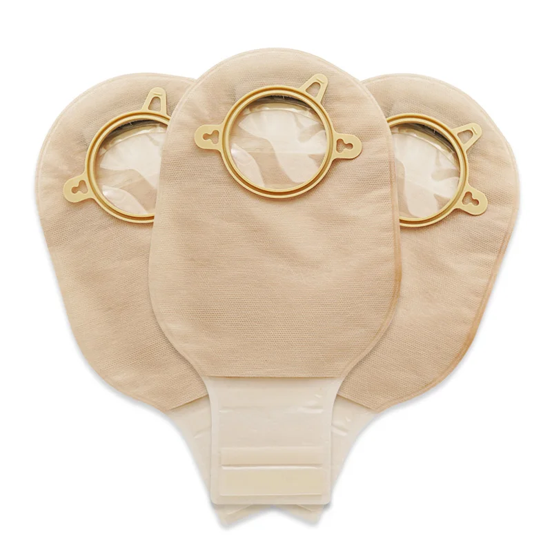 BLUENJOY Disposable Drainable Two Piece Open System Ostomy Bag Colostomy Bag Pouch Stoma Disposal Ostomy Bag Pouch Colostomy