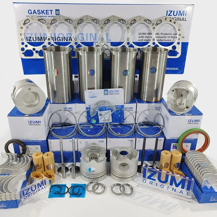 product izumi s6r2 s6a2 s6a3 s6b3 s6e s6k construction machinery parts liner kit overhaul forklift engine spare parts for mitsubishi-16