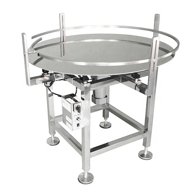 Transfer Conveyor Auto Rotating Collection Table for Sale