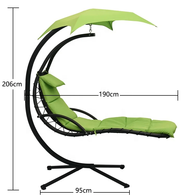 Yinzhou Living Outdoor Hanging Lounger Chair Outdoor Garden Swing Chair ...