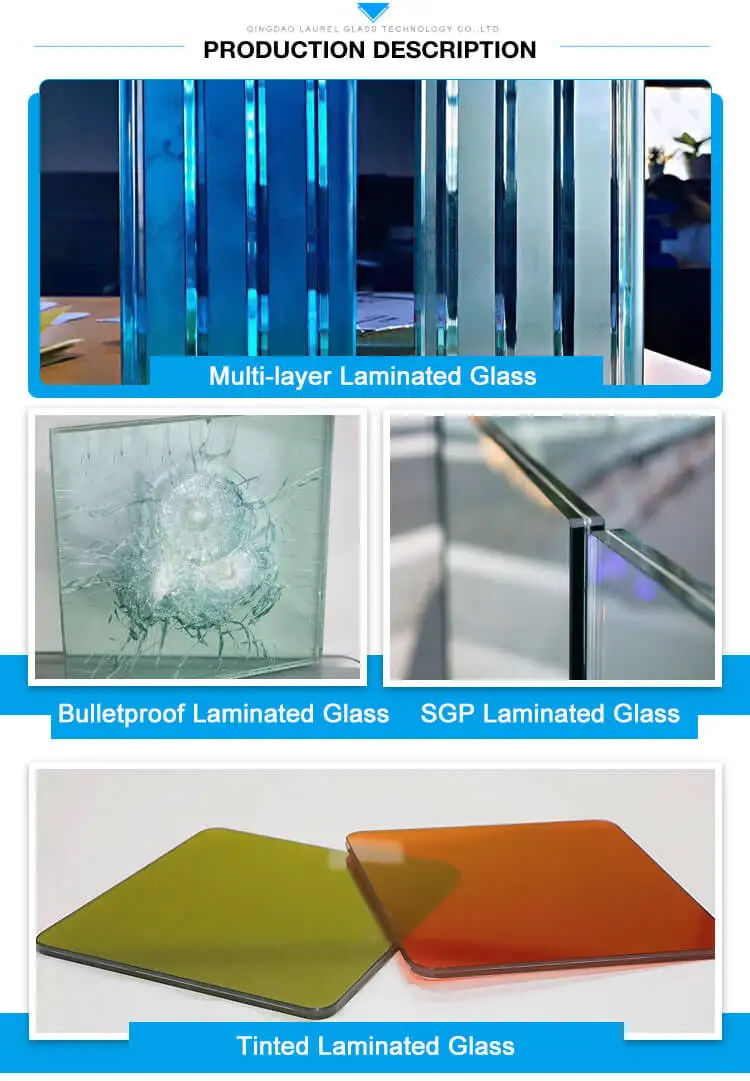 Architectural Building 6.38mm 10.38mm 12.76mm 13.52mm Safety Clear Sgp