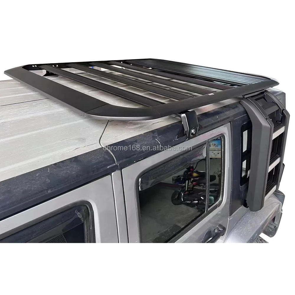 Maike Auto Customized Cargo Roof Rack With Ladder For Jeep Wrangler Jk Jl  Accessories Roof Luggage Basket Maiker - Buy Maike Auto Customized Cargo  Roof Rack With Ladder For Jeep Wrangler Jk