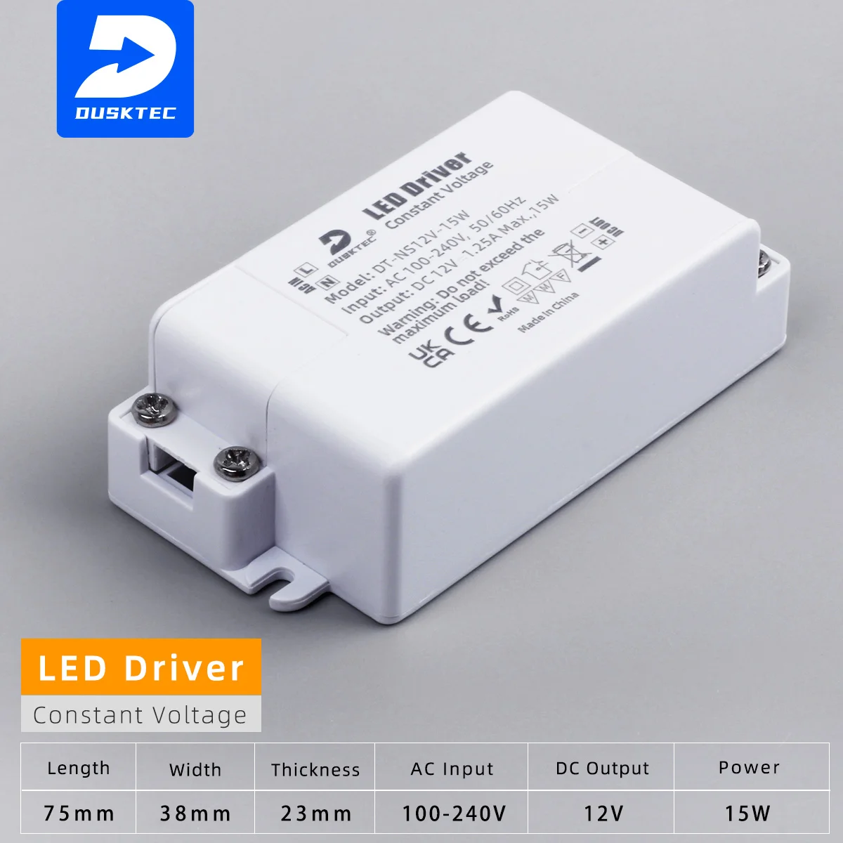 DUSKTEC CUSTOM Led Panel Light Drivers Led Street Light Driver Triac Led Driver