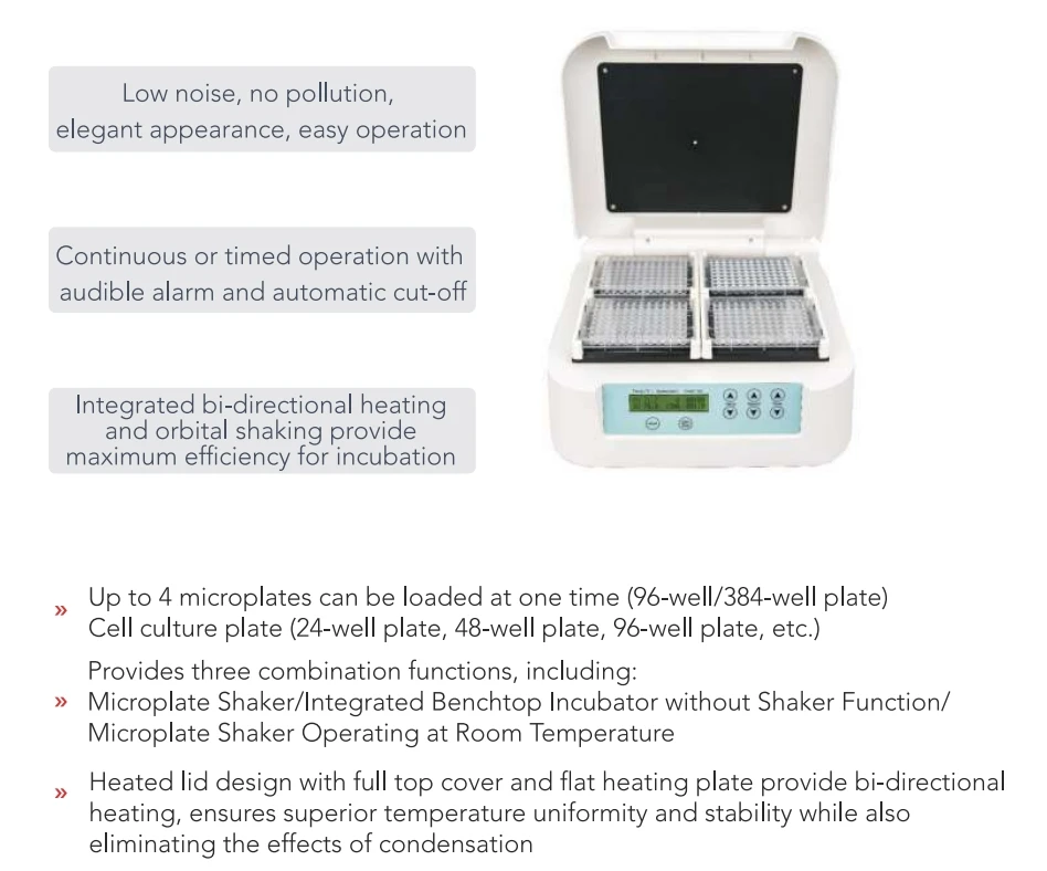 Ikeme Laboratory Microplate Thermo Shaker Incubator Heating And Shaking