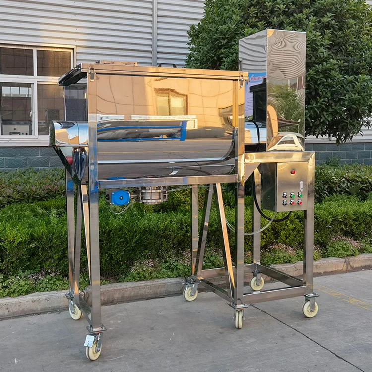 1 Ton Industrial Mixer Dry Milk Powder Blender Food Double Mix