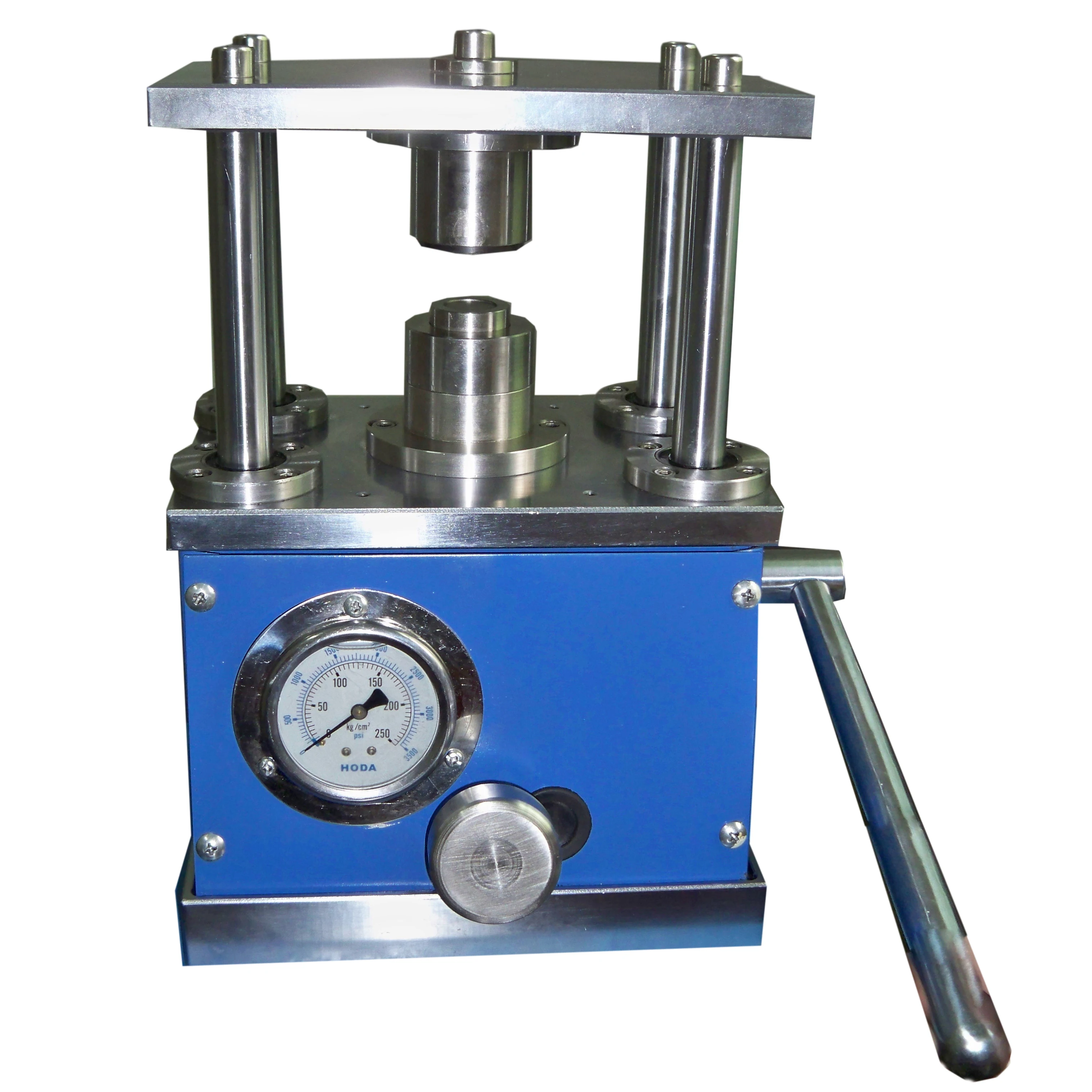 Lab Mini Manual Hydraulic Press Crimping Machine for Powder or Flakes