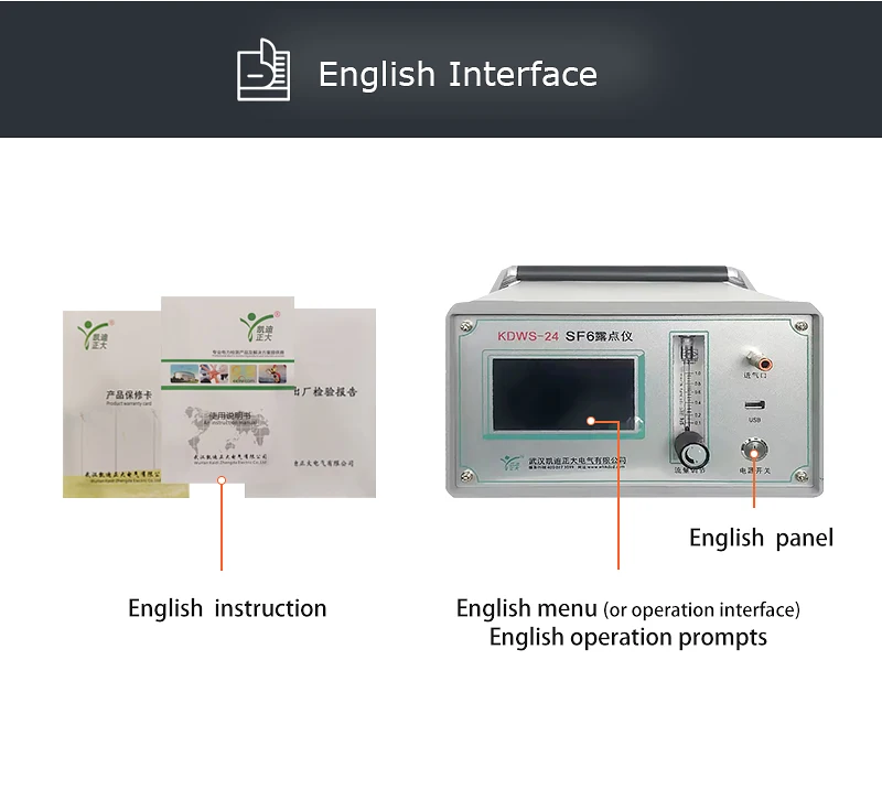 Sulfur Hexafluoride Analyzer Dew Point Trace Moisture Test Sf6 Gas ...