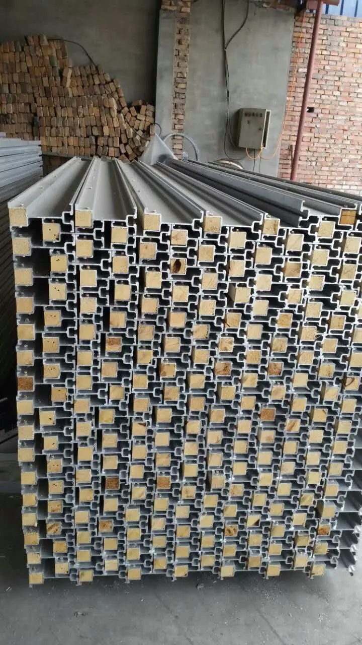 Metal Glulam Support Beams Aluminum Beam With Wooden Insert Prices