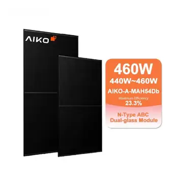 Hot Sell Aiko NEOSTAR 2P54 HJT N-Type Mono-Glass 450W-485W Solar