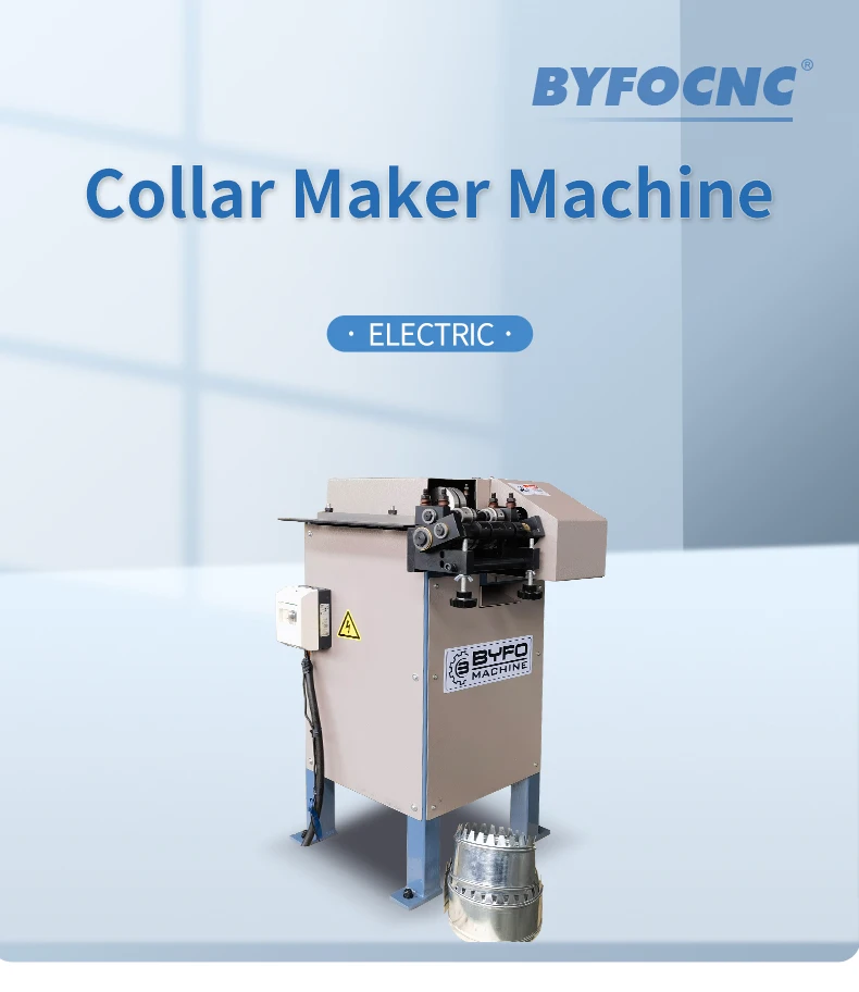 Air Duct Lockformer Duct Collar Maker Machine by BYFOCNC