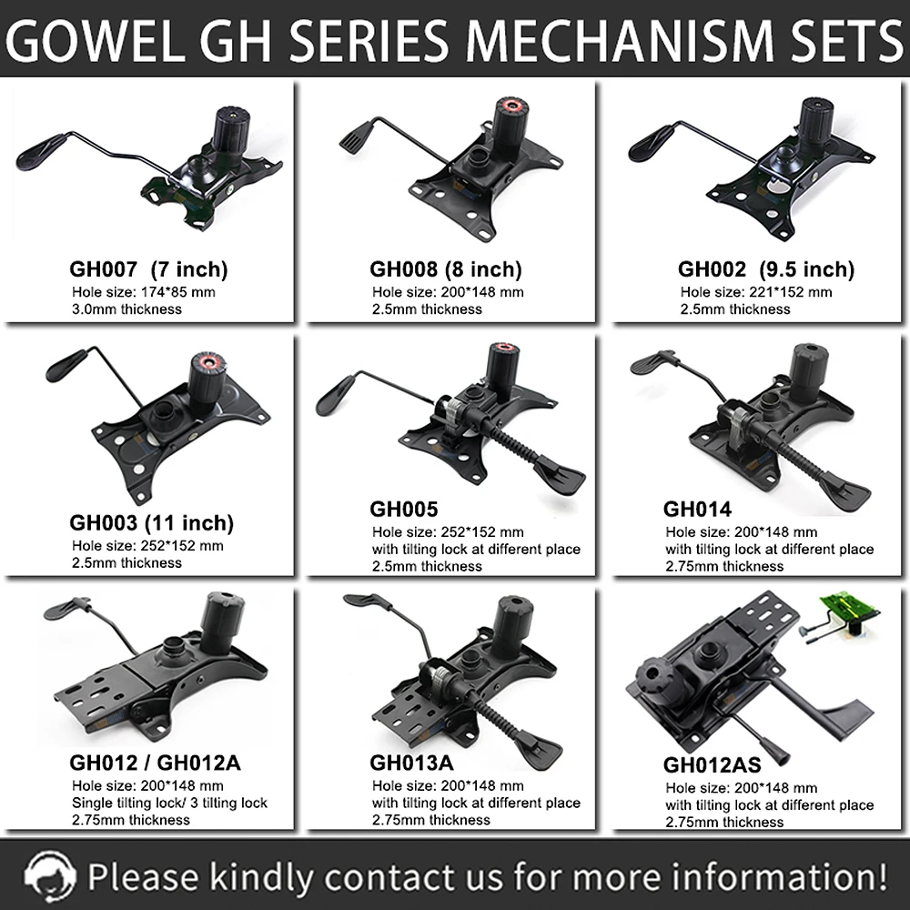 Swivel Chair up and Down Adjustable Mechanism GH013A