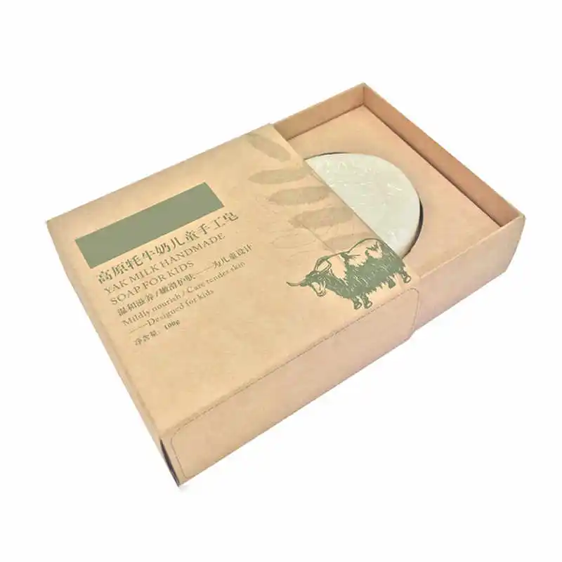 Wholesale Custom Recovery Manually Kraft Soap Box Packaging Carton Packaging Design