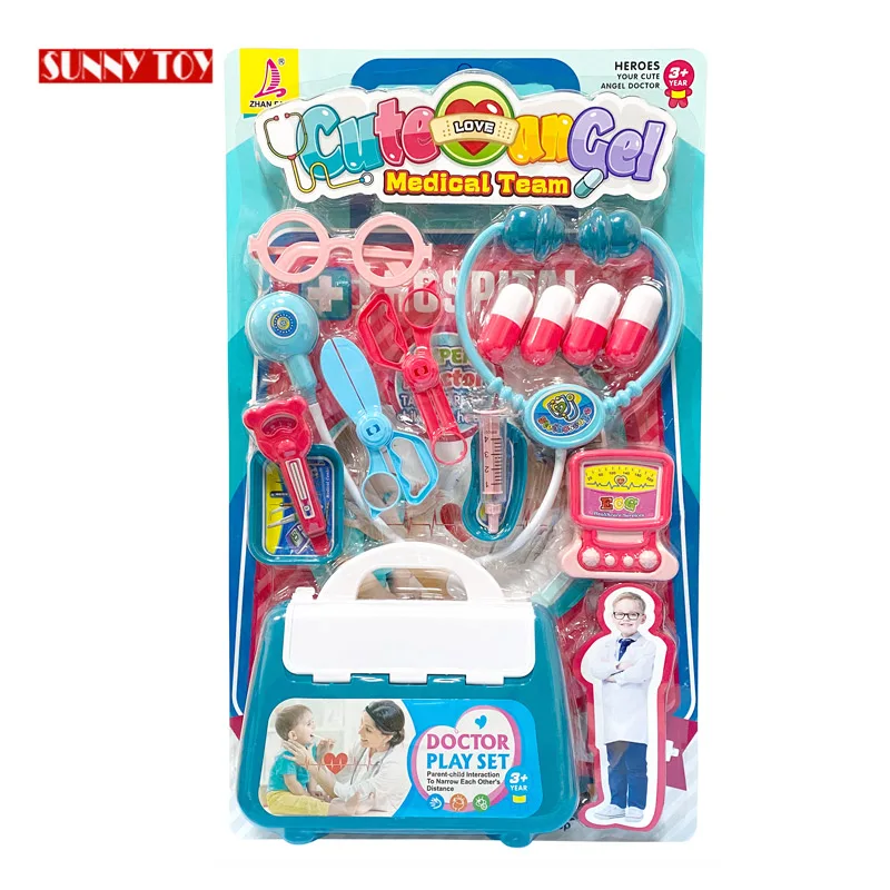 Детский Дошкольный образовательный медицинский набор докторская игрушка ролевая игра для