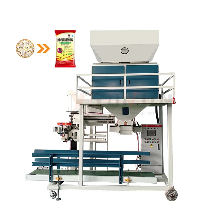 Factory Price Multi-Function Automatic Pouch Packing Machine Clamp Rod Type Granule Double Bucket Packing Machine